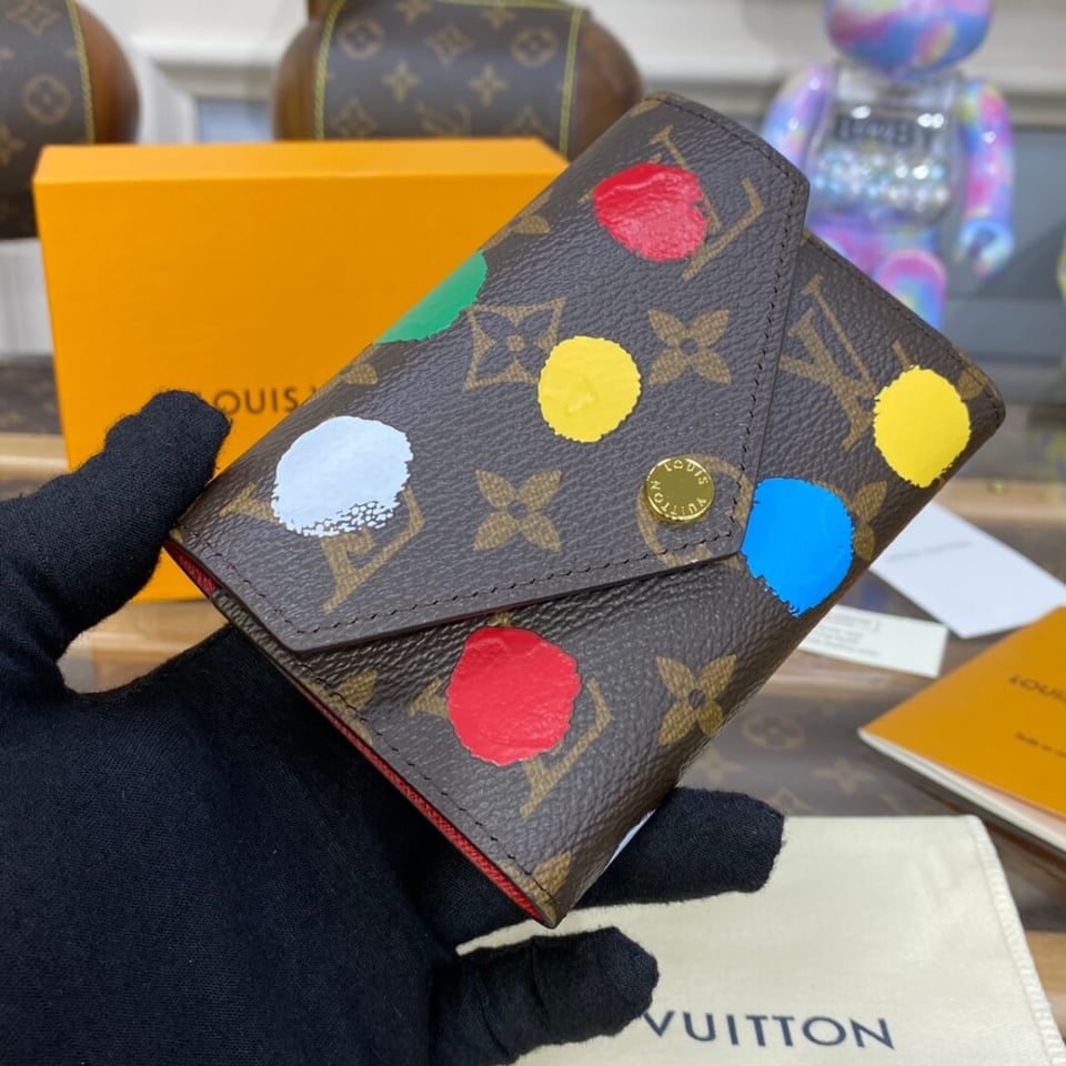 Louis Vuitton x Yayoi Kusama Victorine Wallet M81865 view 5