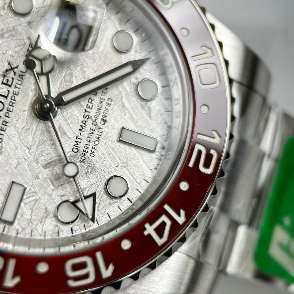 [SUPER CLONE] Rolex GMT-Master II Meteorite Dial 126719BLRO “Superman” view 8