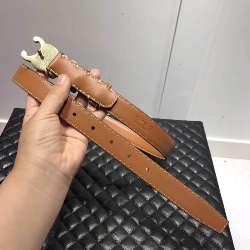 Celine Triomphe Belt 45AK93 view 4