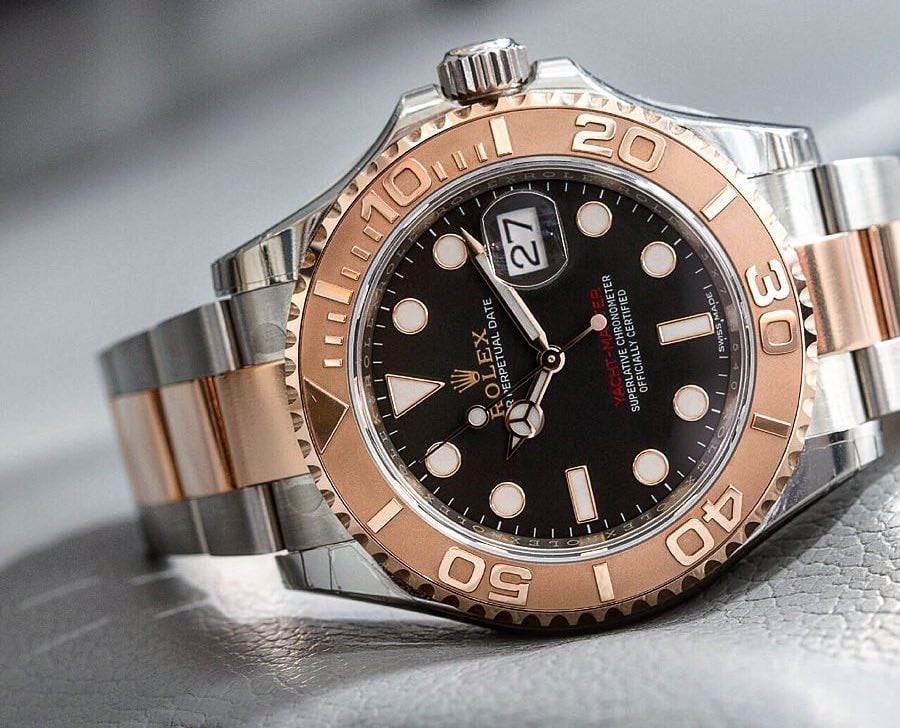 [Superclone] Rolex Yacht-Master 40 mm Black Dial Oyster 126621 view 3
