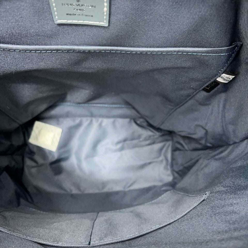 Louis Vuitton Montsouris Rucksack Monogram Wash Blue 32Cm view 6