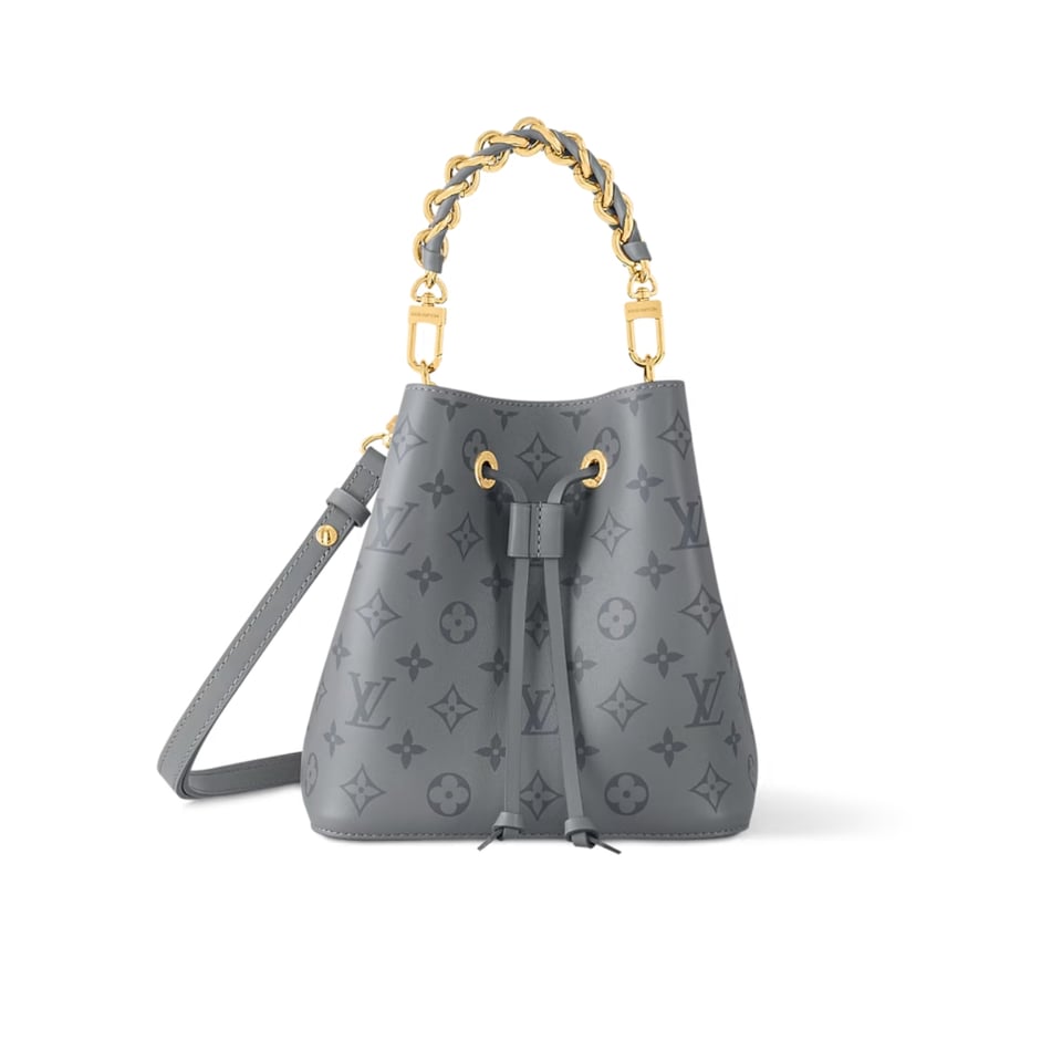 Louis Vuitton Néonoé Bb Bag Grey 20Cm