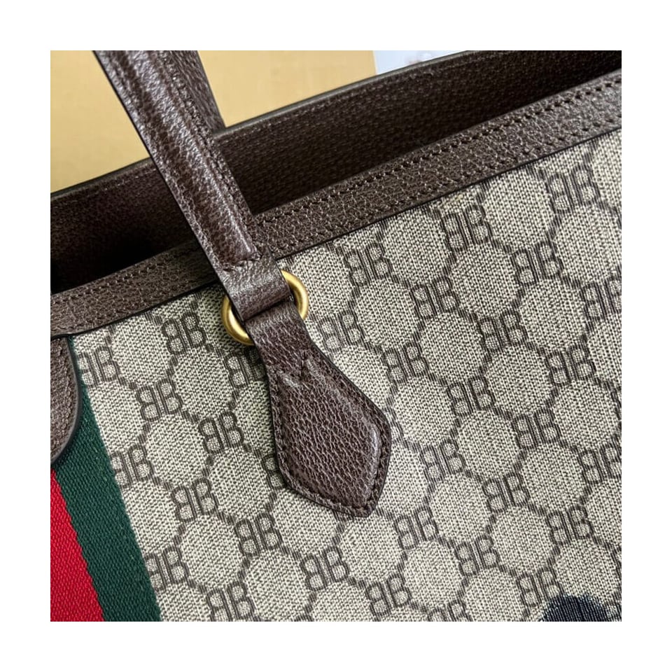 Balenciaga x Gucci Hacker Graffiti Large Tote Bag view 17