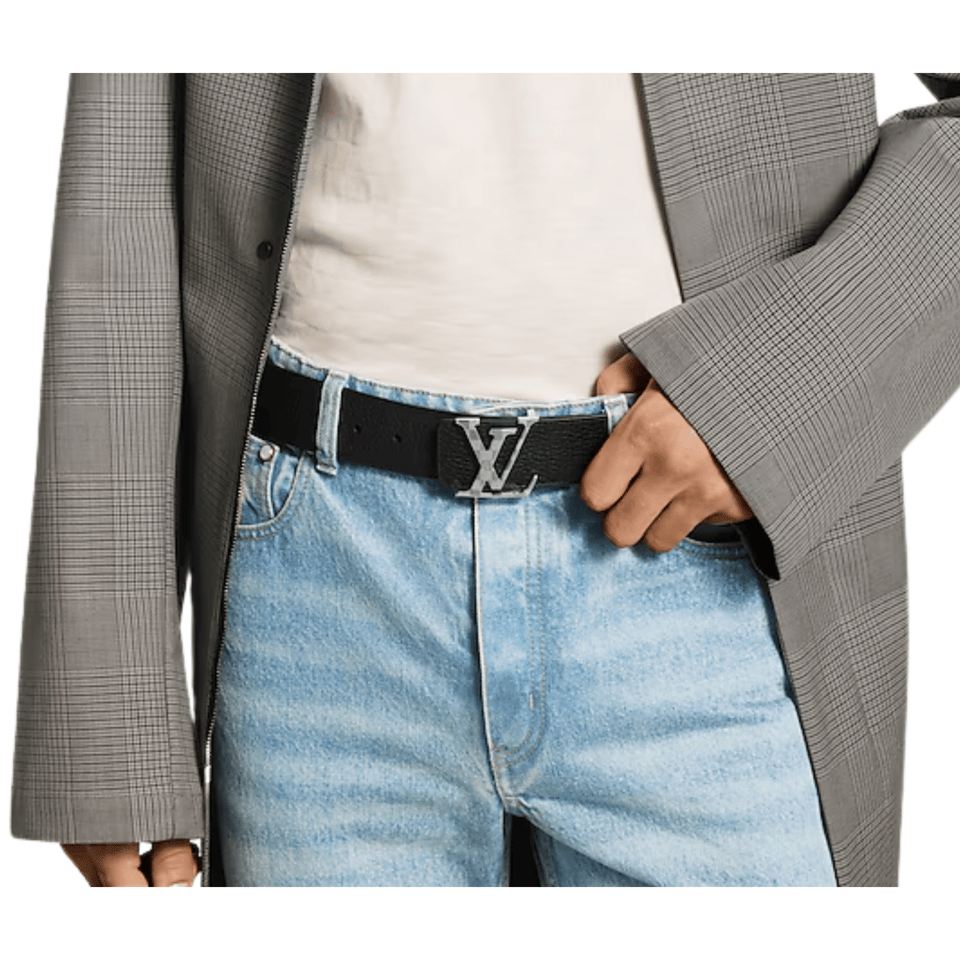 Louis Vuitton LV Damier 40mm Reversible Men Belt M8361U view 6