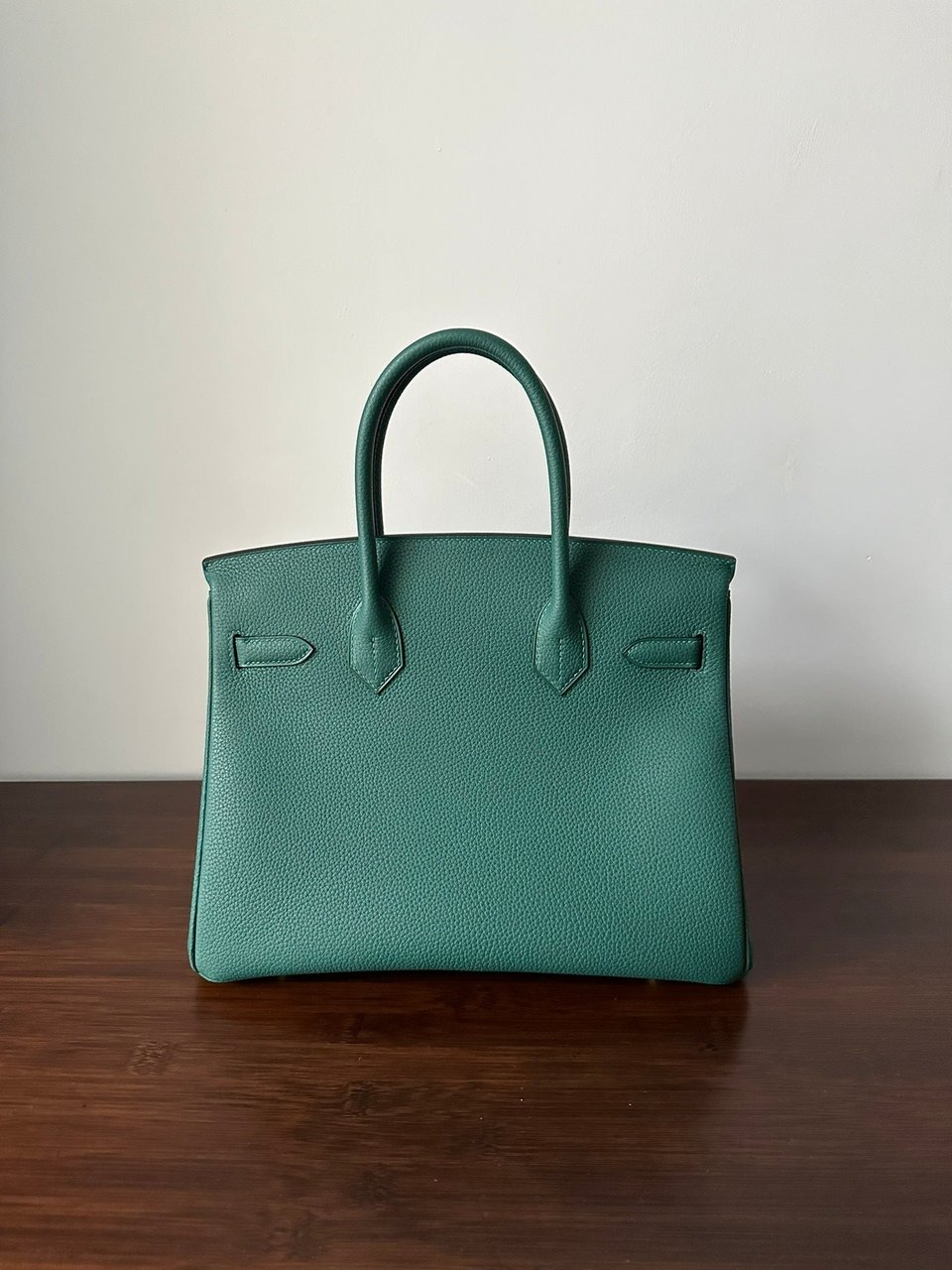 Hermes Birkin 30Cm Malachite Togo Leather Gold Hardware view 4