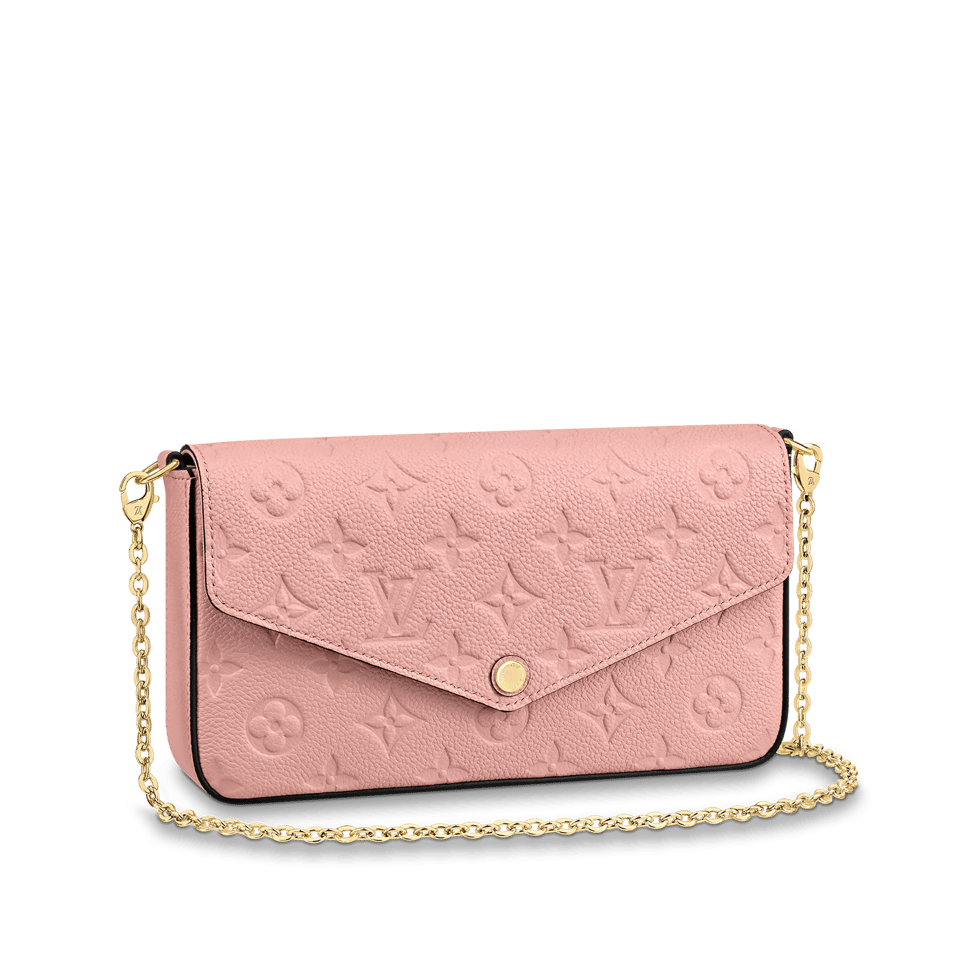 Louis Vuitton F Licie Pochette Rose Pink 21cm/8.3in view 2