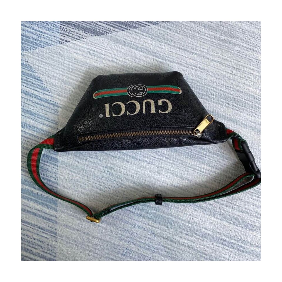 Gucci Print Small Belt Bag Waist Body Black view 9
