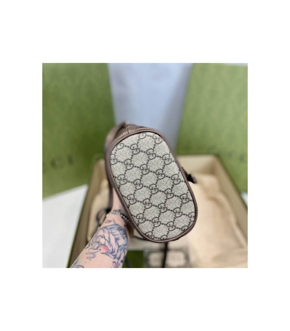 Gucci Ophidia Mini GG Bucket Bag view 11