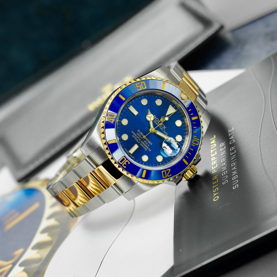 Rolex Submariner 41mm Blue Dial 126613LB Bluesy view 7