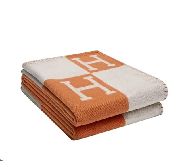 Hermes Cashmere Scarf Colorblock For Women