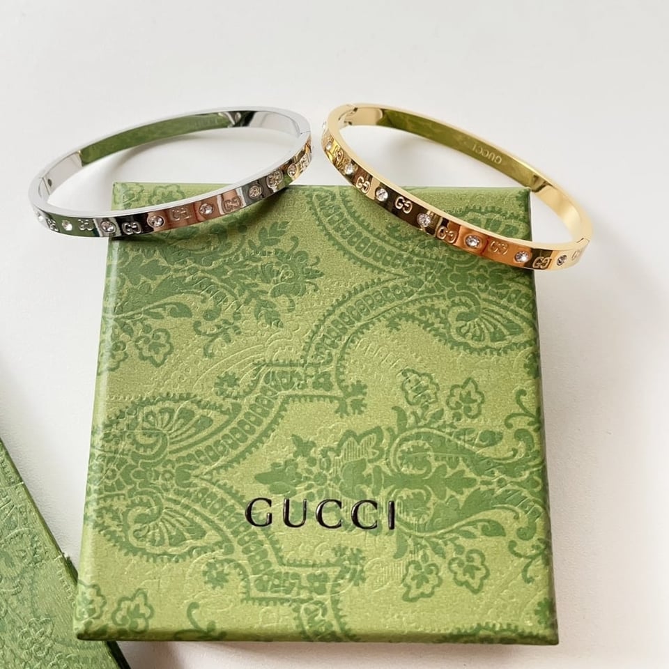 Gucci Gg Bracelet Gold 4Mm view 9