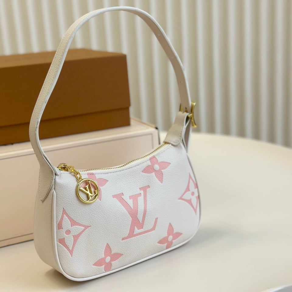 Louis Vuitton Mini Moon Bag In Latte White And Chamallow Pink 21Cm M24108 view 3