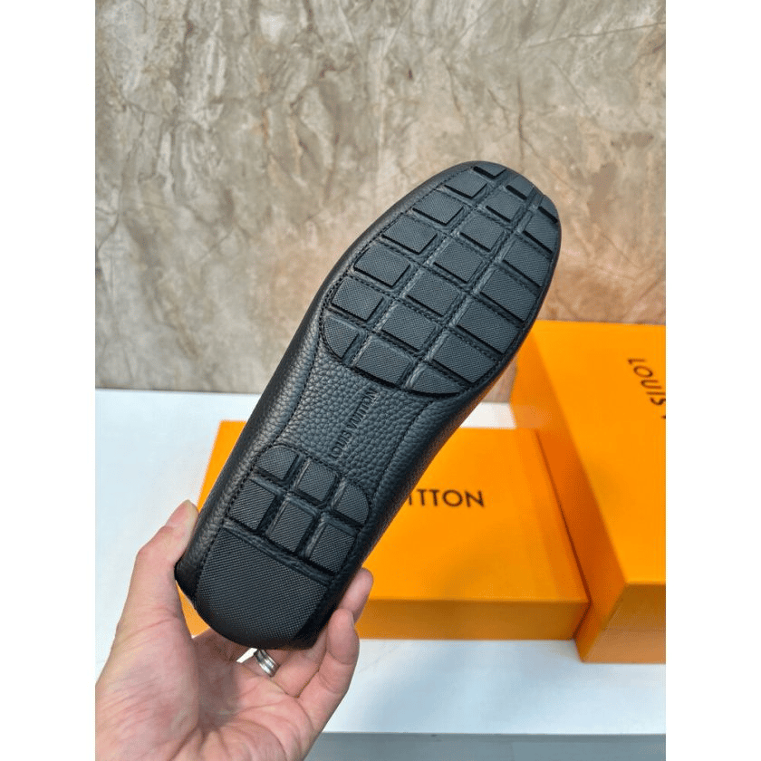 Louis Vuitton LV Monte Carlo Mocassin Black Loafers for Men view 4