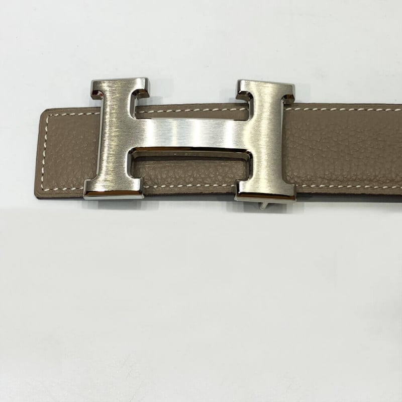 Hermes H Belt Buckle &amp; Reversible Leather Strap 38 mm HB03 view 5