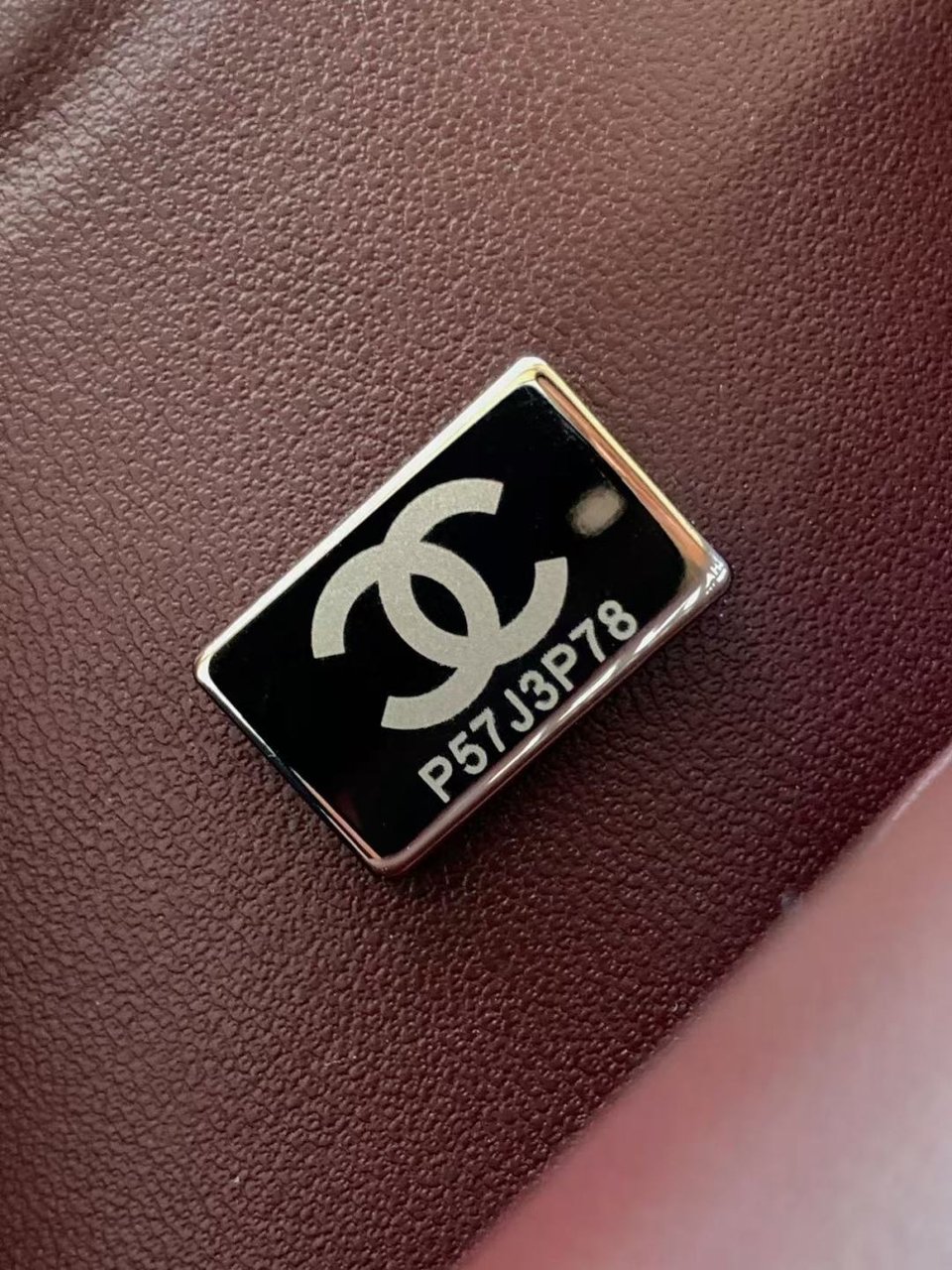 Chanel Classic Flap Bag 25 cm Black – Silver Tone Hardware A01112 view 4