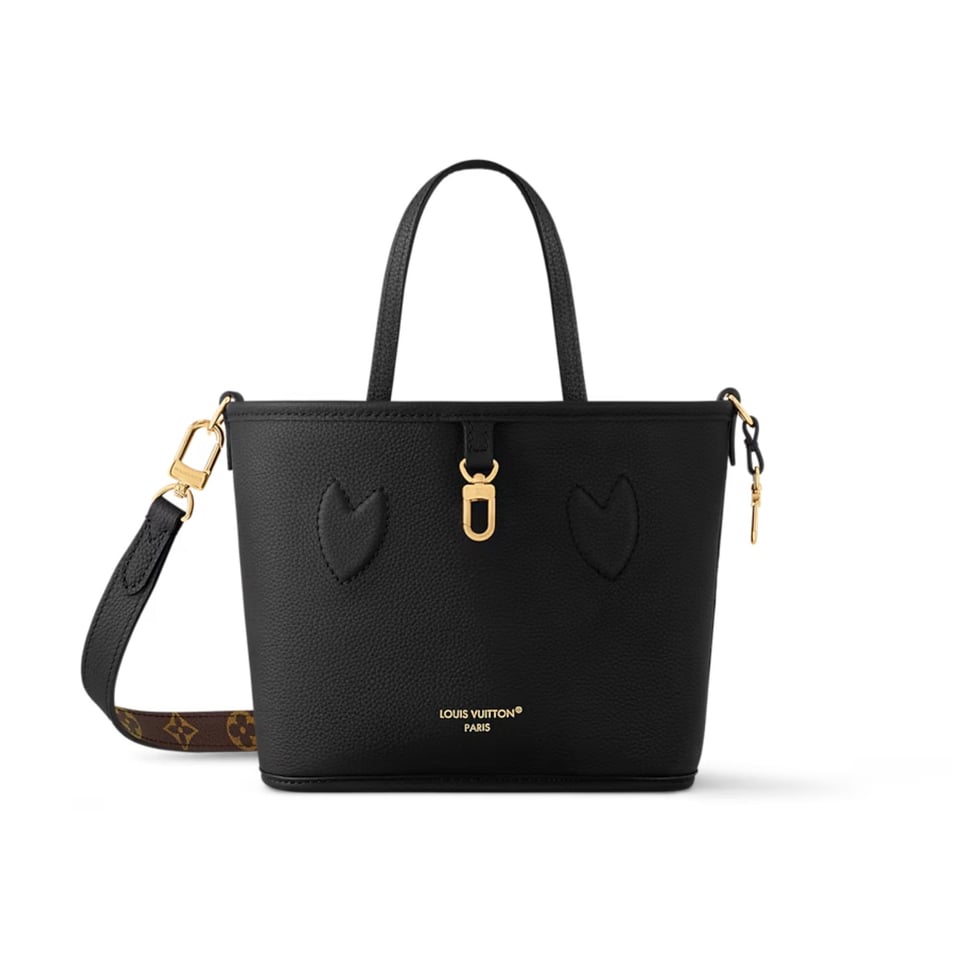Louis Vuitton Neverfull Bandoulière Inside Out BB Black 26.5cm M12099