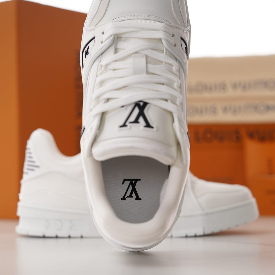 Louis Vuitton LV Trainer Sneaker White for Men view 8