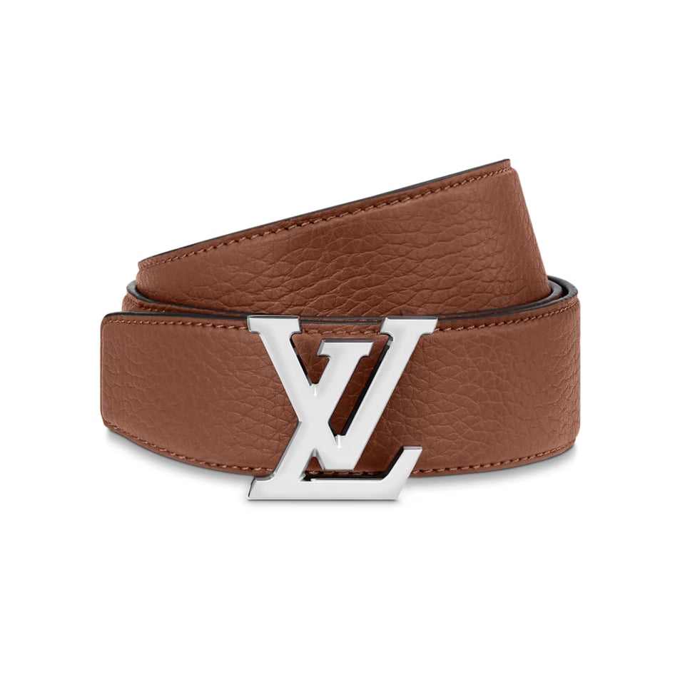 Lv Heritage 35mm Reversible Belt Cognac/Black M8220U view 2