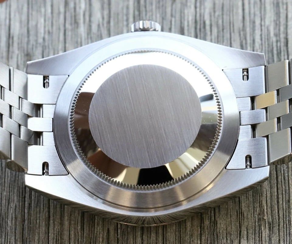 Rolex Datejust 41mm Rhodium Dial 126334 “Wimbledon” Flutted / Jubilee view 9