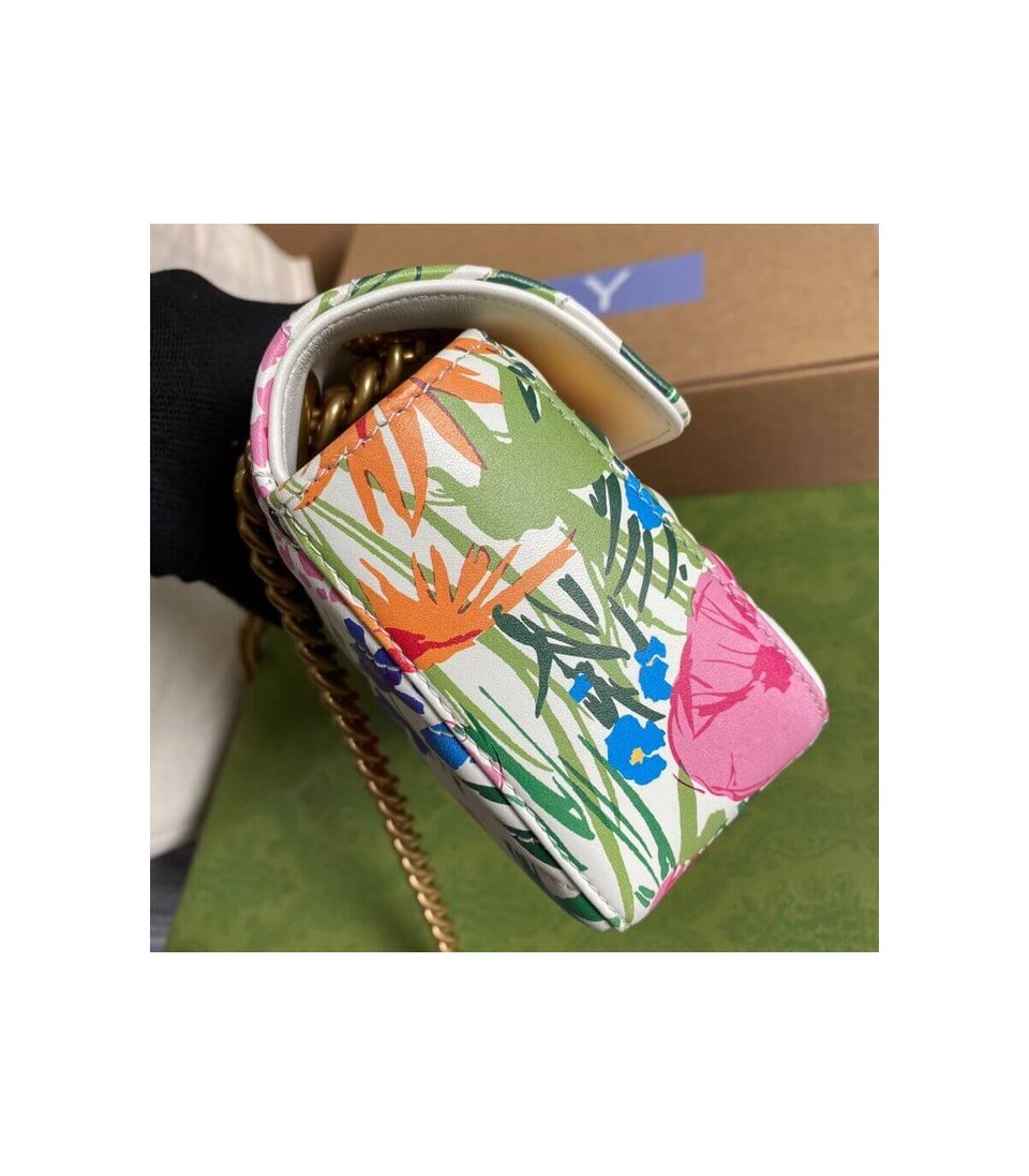 Gucci GG Marmont Ken Scott Print Mini Shoulder Bag view 8