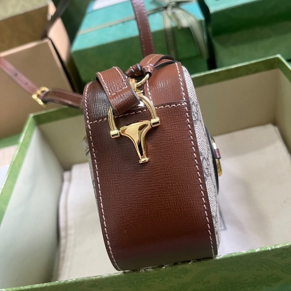 Gucci Horsebit 1955 Small Shoulder Bag view 11