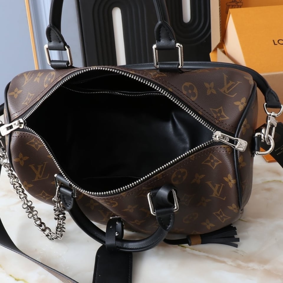 Louis Vuitton Speedy Soft 30 Dark Brown 30Cm M12243 view 11