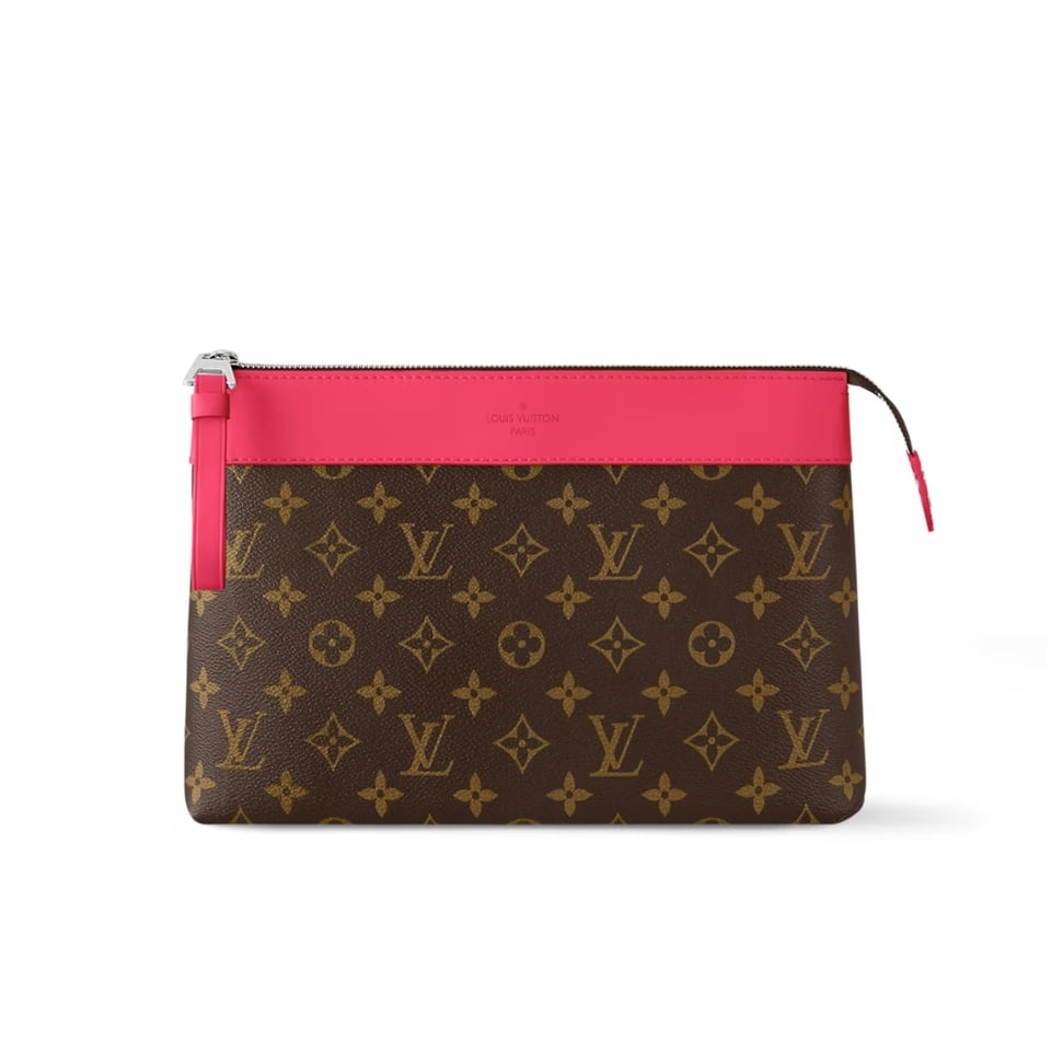 Louis Vuitton Pochette Voyage Souple Bag Pink 29Cm M13356 view 2