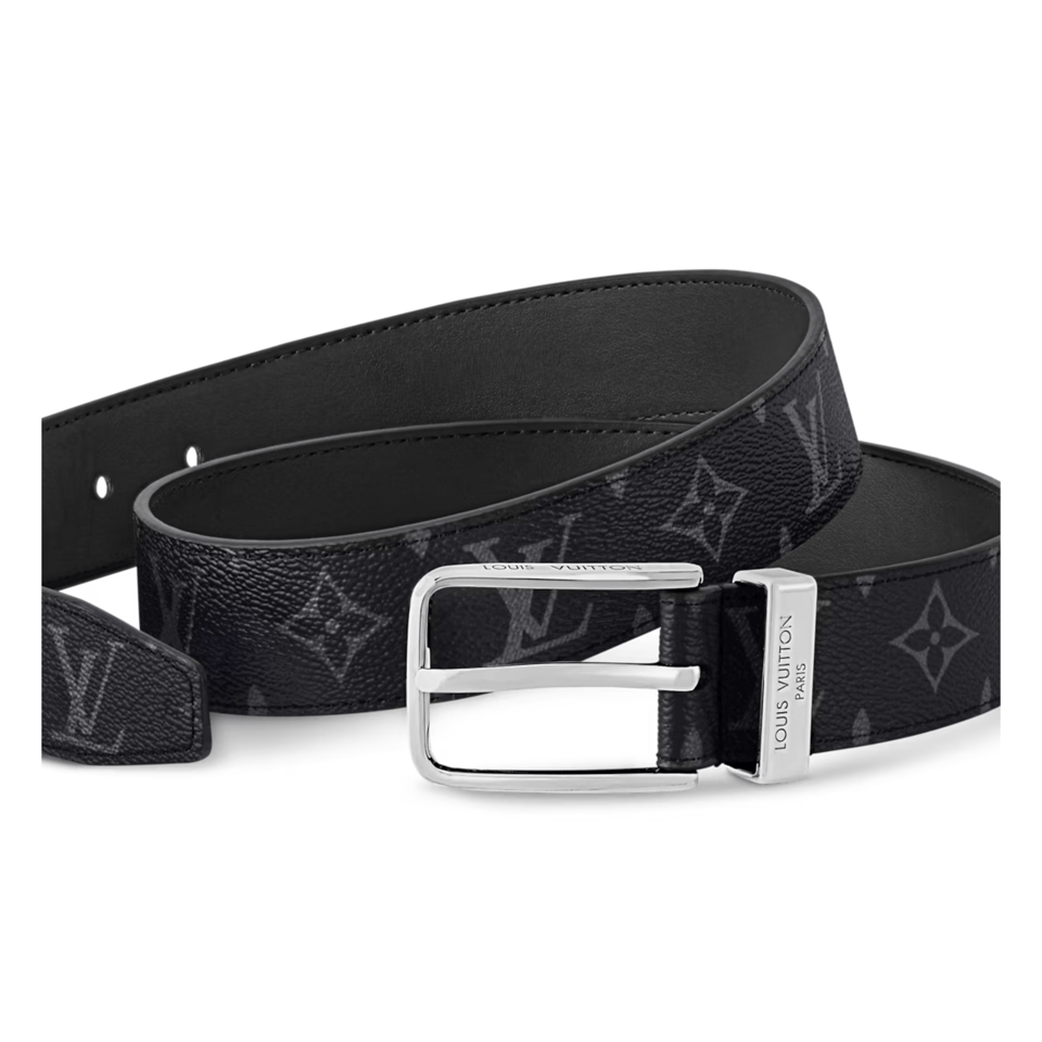 Louis Vuitton LV Pont Neuf 35mm Reversible Men Belt M4486S view 3