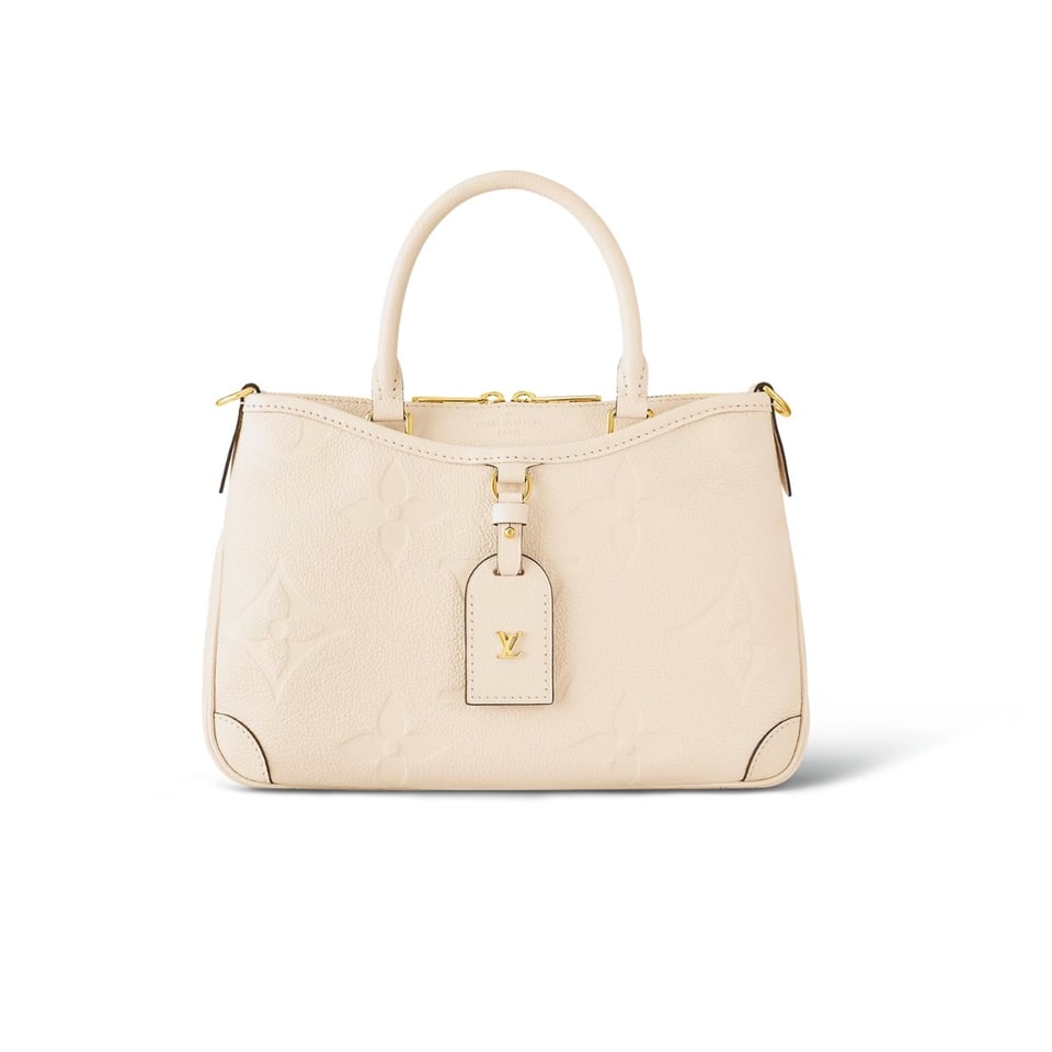 Louis Vuitton Trianon Pm Monogram Empreinte White 28Cm M46503 view 2