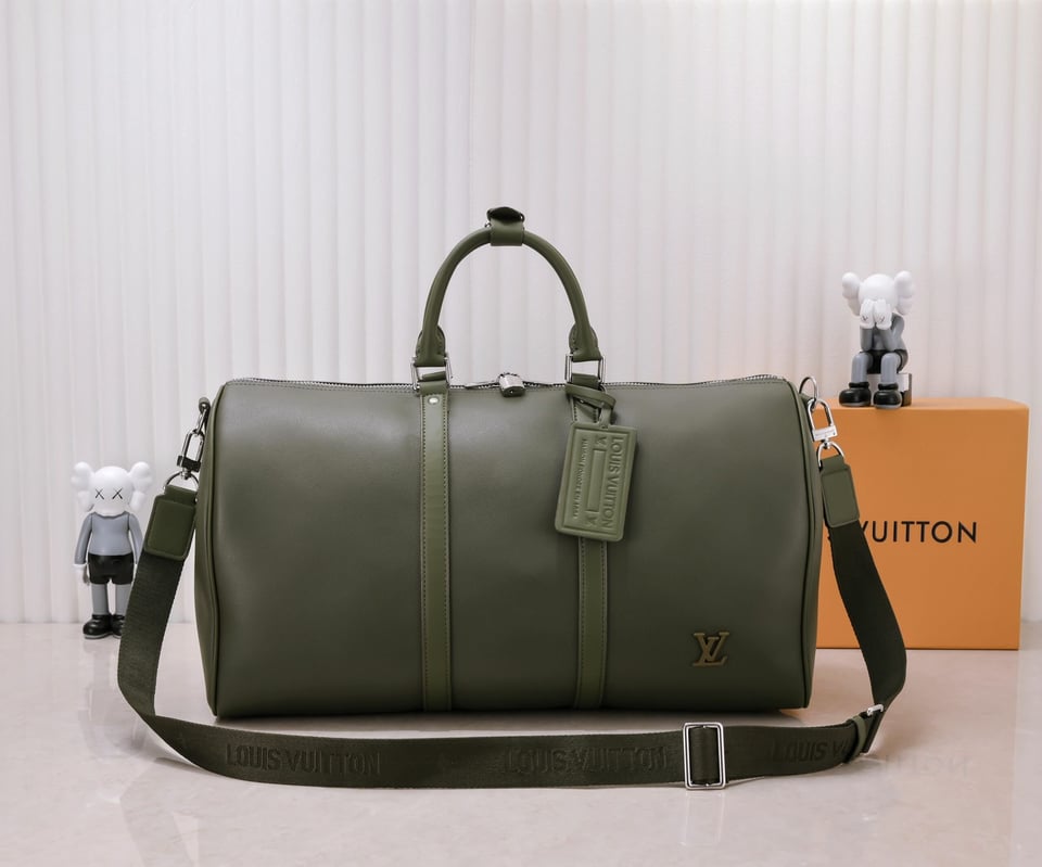 Louis Vuitton Keepall Bandouli Re 50 Khaki view 9