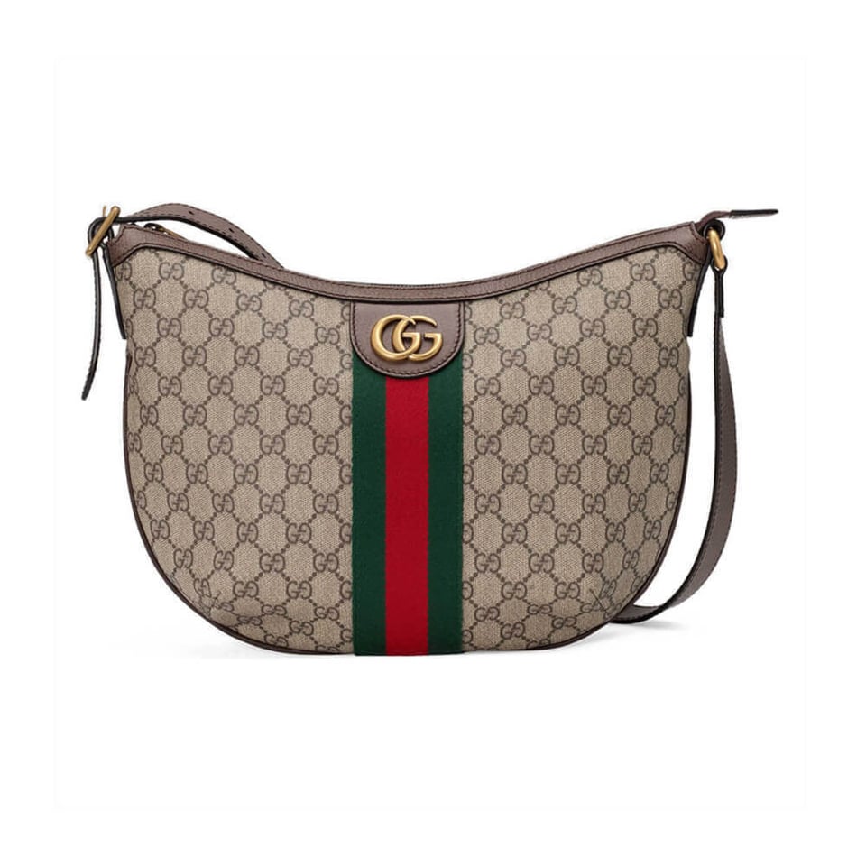 Gucci Ophidia GG Small Shoulder Bag Brown view 2