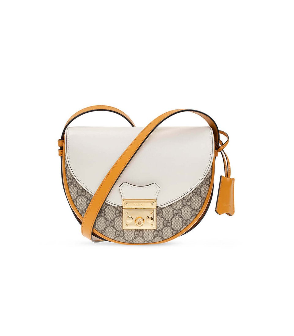Gucci Padlock Small Shoulder Bag White view 2