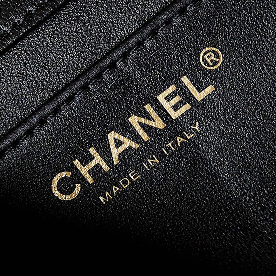 Chanel Mini Flap Bag with Pearl Top Handle Chain view 14