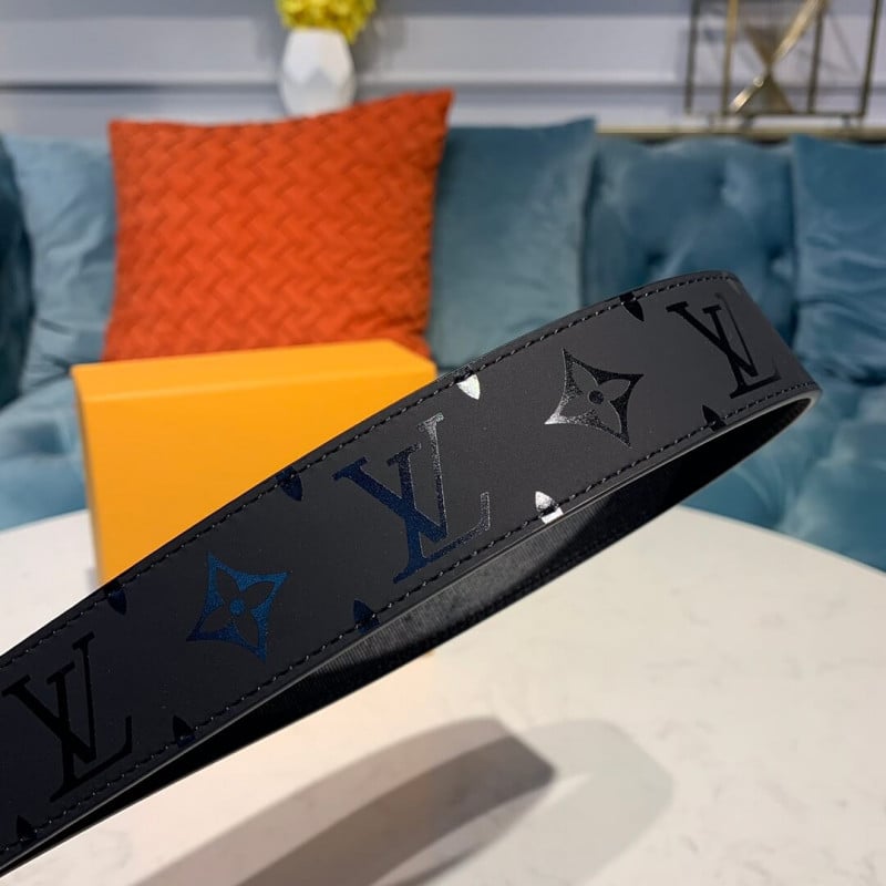 Louis Vuitton LV Circle 30mm Reversible Belt M0139W Silver view 8