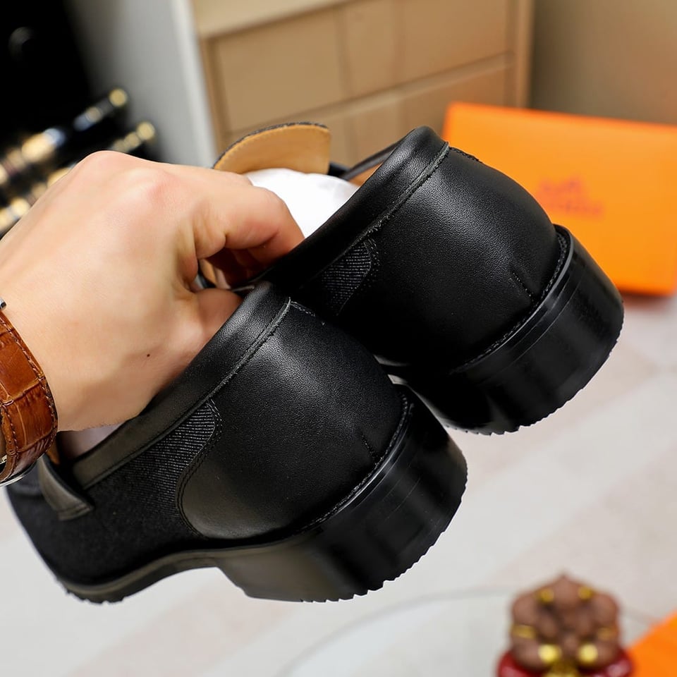 Hermes Blaise Loafer Black view 4