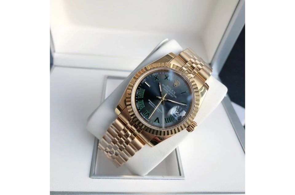 Rolex Datejust 36/28mm RG/RG Jubilee Bracelet view 4