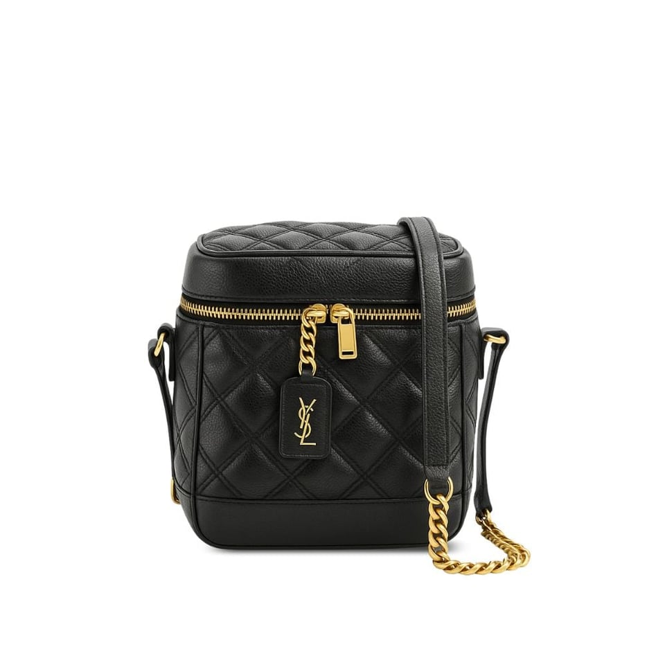 Saint Laurent 80’S Vanity 14Cm Black view 2