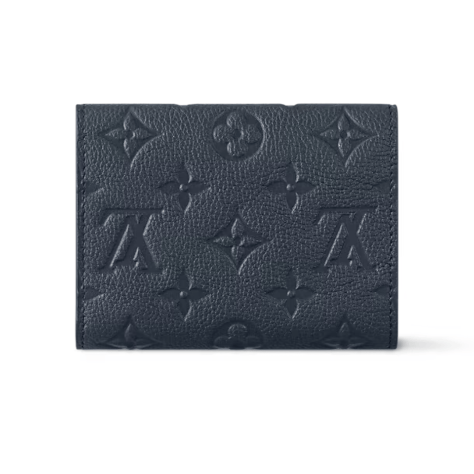 Louis Vuitton Navy Victorine Wallet For Women 12cm M83590 view 5