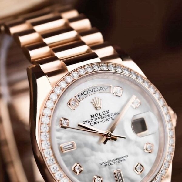 [Superclone] Rolex Day-Date 36mm Mother – Of – Pearl Dial President 128345RBR view 5