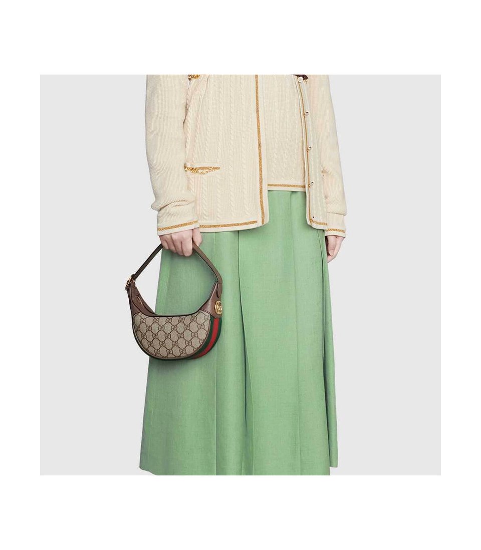 Gucci Ophidia GG Mini Bag Coffee view 5