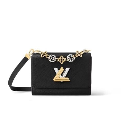 Louis Vuitton Mm Twist Bag Black 23Cm M22773 view 2