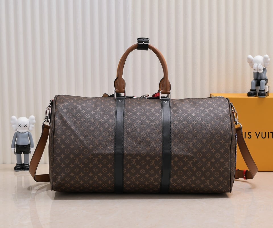 Louis Vuitton Keepall Bandouli Re Brown 50Cm M56855 view 2
