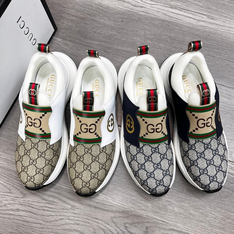 Gucci Sneaker Gg Canvas Beige White view 10