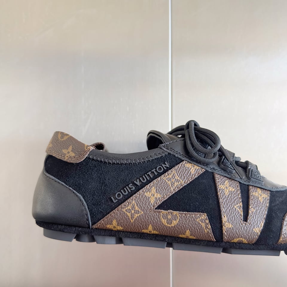 Louis Vuitton Sneakerina Monogram Canvas Brown – Ballet- Women’s Hybrid Sneakers view 8