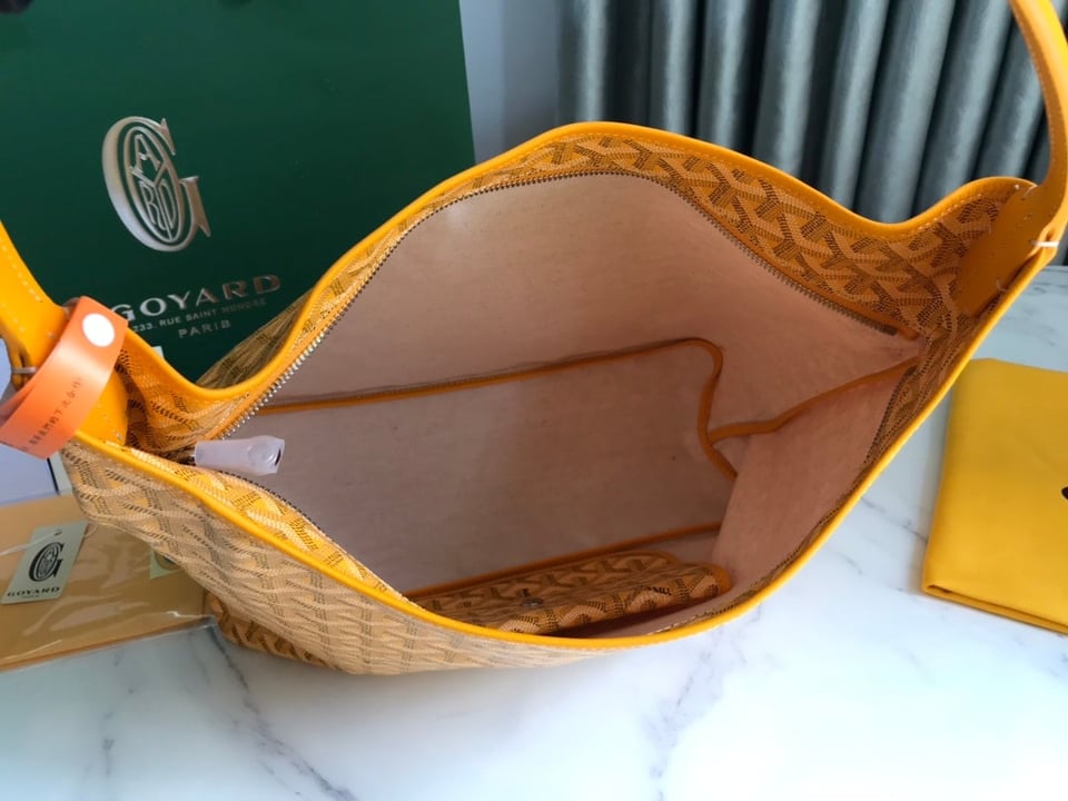 Goyard Hobo Boheme 42Cm Yellow Canvas view 7