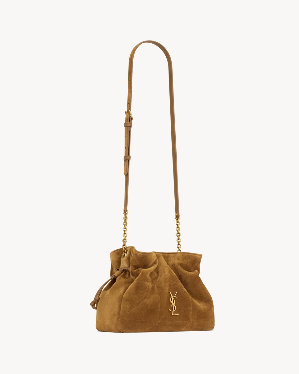 Saint Laurent Jamie Suede Shoulder Bag 26cm/10.2in view 5