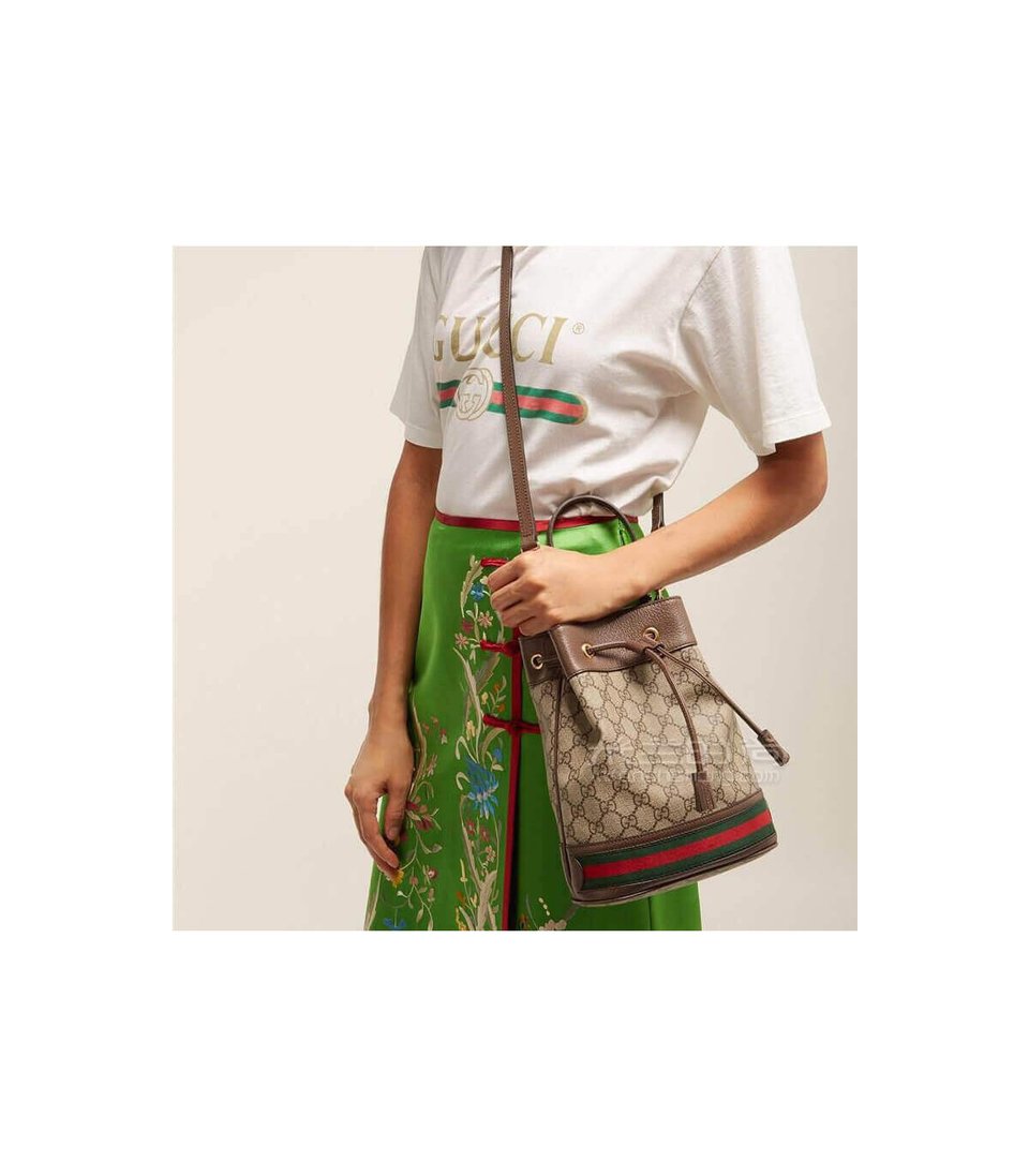 Gucci Ophidia Small GG Bucket Bag view 3