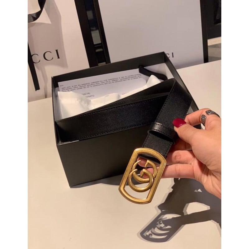Gucci Belt With Framed Double G Buckle 575587 view 10