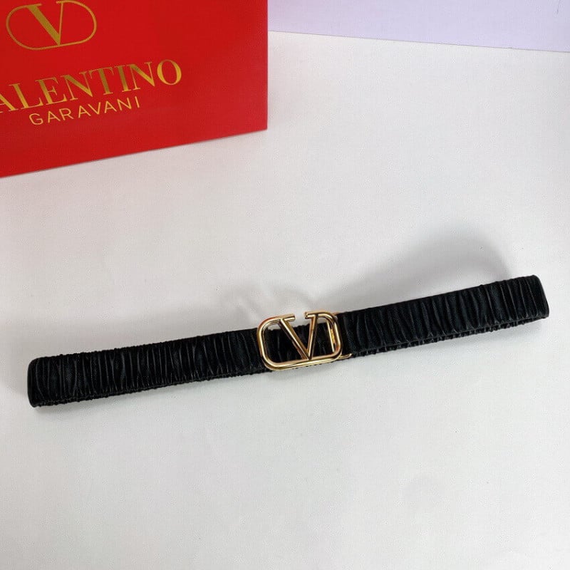 Valentino Garavani Vlogo Elastic 3.0cm Belt view 3