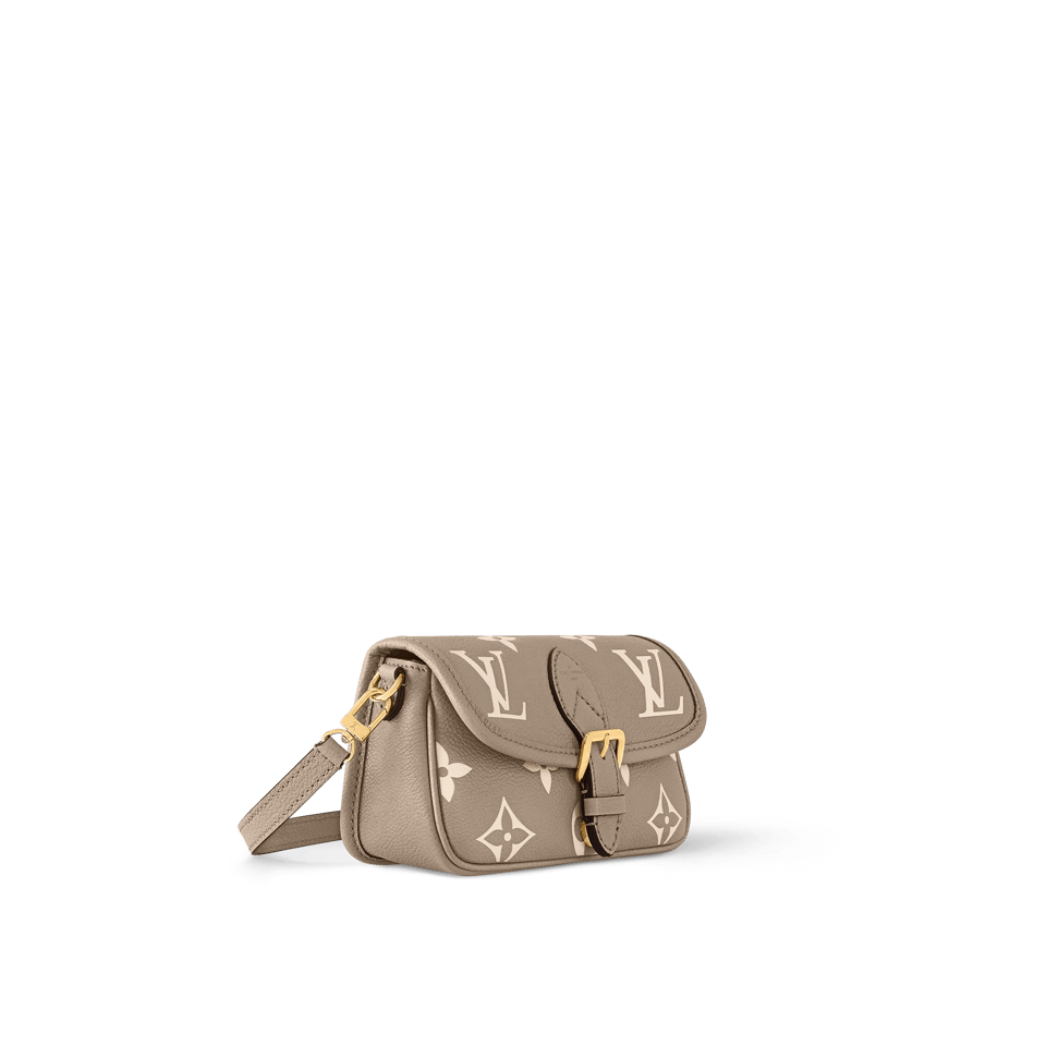 Louis Vuitton Nano Diane – Bicolor Monogram Empreinte Leather M83300 19cm/ 7.5in view 4